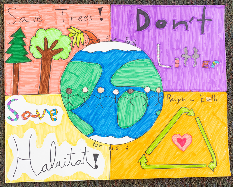 Save Earth Poster Making|Mother Earth Day Drawing|World Earth Day Drawing  Easy For Beginners - YouTube
