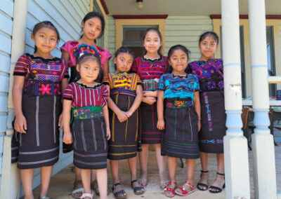 guatemalan children at singing creek educational center summer camp