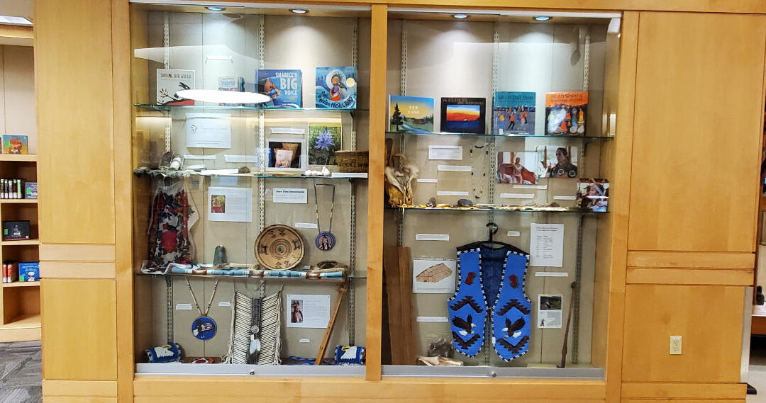 Indigenous Display at Eugene Library Children’s Area